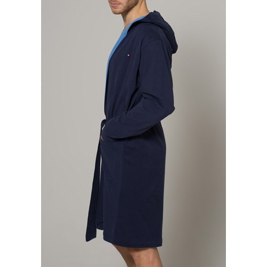 Tommy Hilfiger CONAN Szlafrok peacoat zalando czarny długie