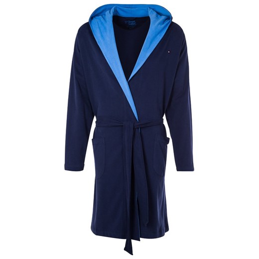 Tommy Hilfiger CONAN Szlafrok peacoat zalando granatowy bawełna