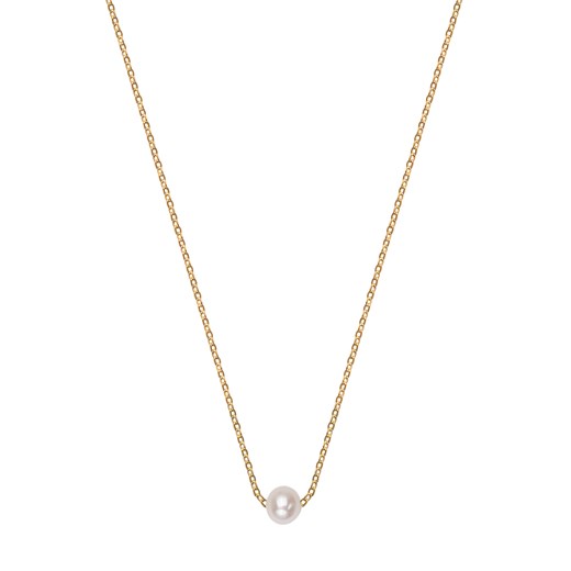 Naszyjnik złoty z perłą - Pearls ze sklepu YES.pl w kategorii Naszyjniki - zdjęcie 163629559