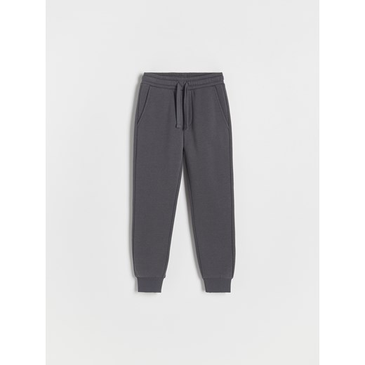 Reserved - Dresowe spodnie jogger - ciemnoszary ze sklepu Reserved w kategorii Spodnie chłopięce - zdjęcie 163631169