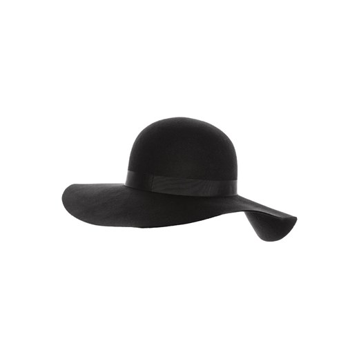 Topshop WIDE BRIM FEDORA Kapelusz black zalando czarny abstrakcyjne wzory