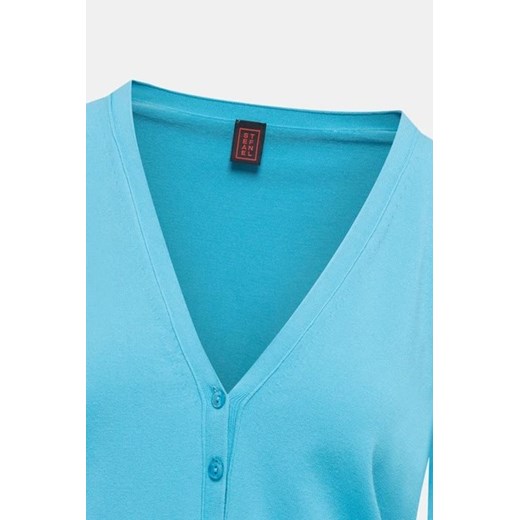 Sweter damski Stefanel z dekoltem w serek