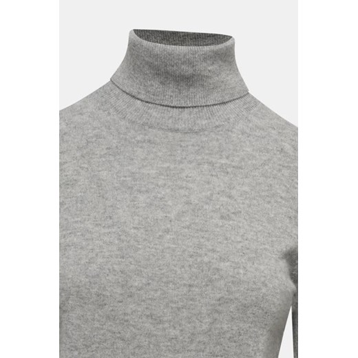 Sweter damski Stefanel casualowy z golfem 