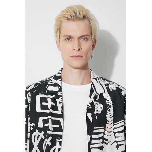 KSUBI koszula męska kolor biały regular Ksubi M ANSWEAR.com