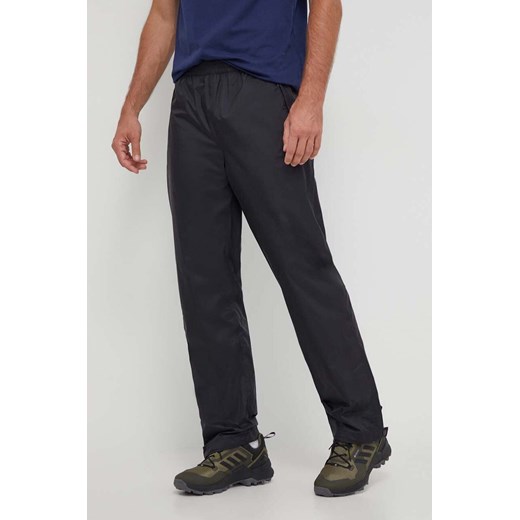 Marmot spodnie outdoorowe PreCip Eco kolor czarny ze sklepu ANSWEAR.com w kategorii Spodnie męskie - zdjęcie 163650505