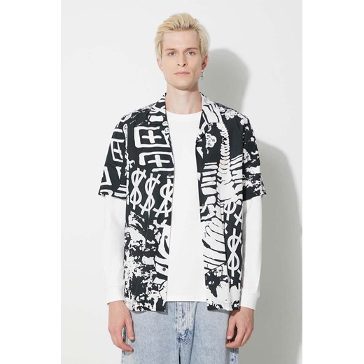 KSUBI koszula męska kolor biały regular Ksubi L ANSWEAR.com