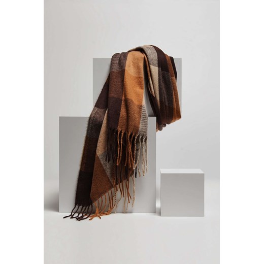 Szalik w kratę ONE SIZE Moodo.pl