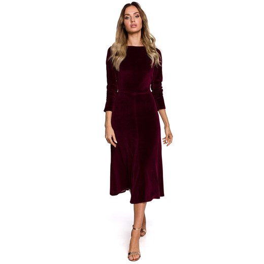 made of emotion Sukienka w kolorze burgundowym ze sklepu Limango Polska w kategorii Sukienki - zdjęcie 163668245