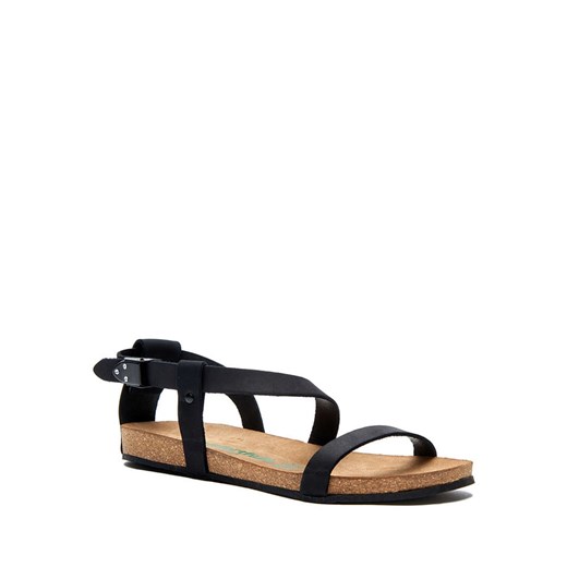 Comfortfusse Skórzane sandały w kolorze czarnym ze sklepu Limango Polska w kategorii Sandały damskie - zdjęcie 163668615