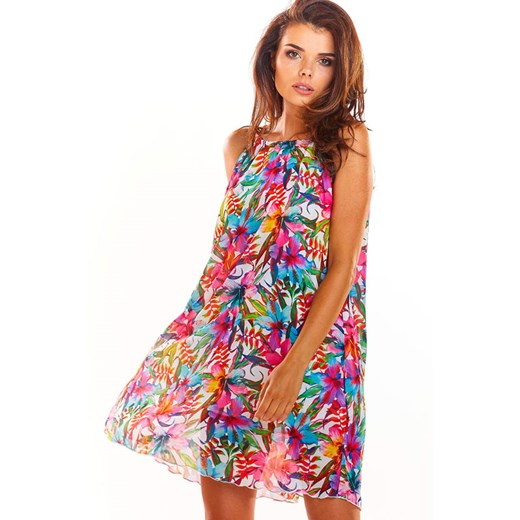 Awama Sukienka ze wzorem ze sklepu Limango Polska w kategorii Sukienki - zdjęcie 163669416