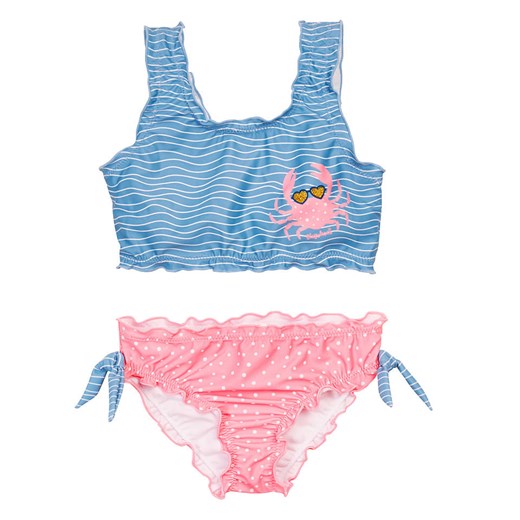 Playshoes Bikini w kolorze błękitno-jasnoróżowym Playshoes 110/116 Limango Polska promocja