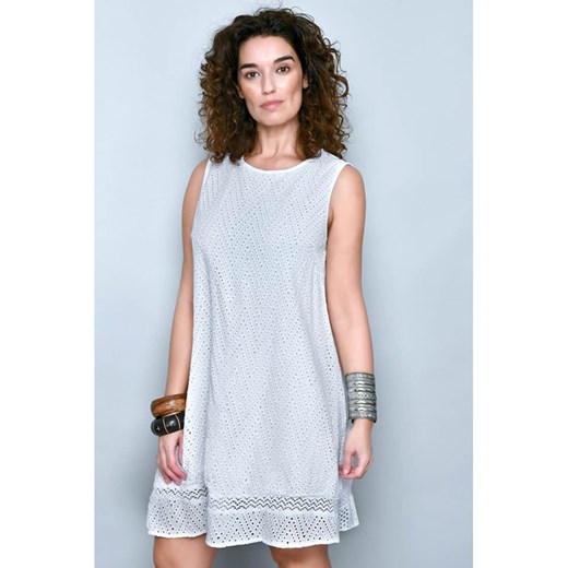 Tarifa Sukienka w kolorze białym ze sklepu Limango Polska w kategorii Sukienki - zdjęcie 163670648