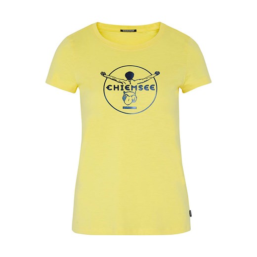 Chiemsee Koszulka &quot;Taormina&quot; w kolorze żółtym Chiemsee XL wyprzedaż Limango Polska