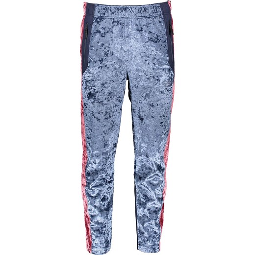 The North Face Aksamitne spodnie "City Velvet" w kolorze niebieskim The North Face XXL okazja Limango Polska