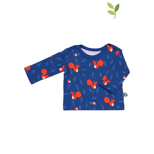ONNOLULU Koszulka &quot;Squirrel&quot; w kolorze niebieskim ze sklepu Limango Polska w kategorii Kaftaniki i bluzki - zdjęcie 163673389