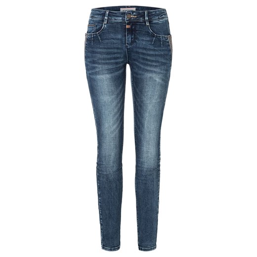Timezone Dżinsy &quot;Dashni&quot; - Slim fit - w kolorze niebieskim ze sklepu Limango Polska w kategorii Jeansy damskie - zdjęcie 163673997
