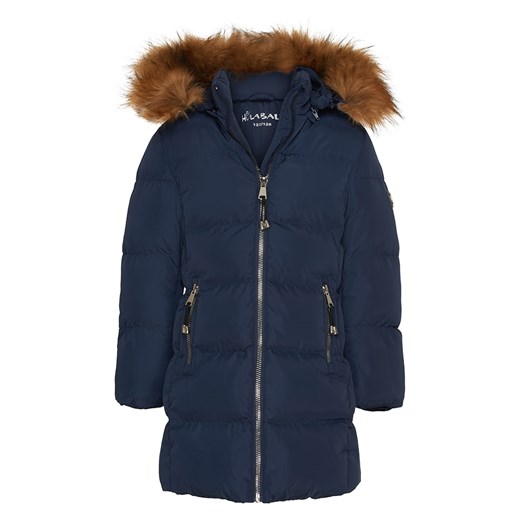 HULABALU Parka &quot;Queens&quot; w kolorze granatowym ze sklepu Limango Polska w kategorii Kurtki chłopięce - zdjęcie 163674225