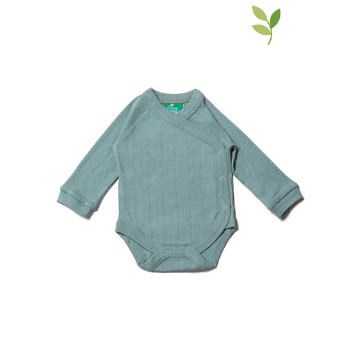 Little Green Radicals Body w kolorze błękitnym ze sklepu Limango Polska w kategorii Body niemowlęce - zdjęcie 163674745