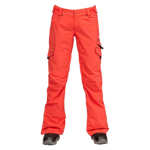 Billabong Spodnie narciarskie &quot;Nela&quot; w kolorze czerwonym Billabong XL Limango Polska wyprzedaż