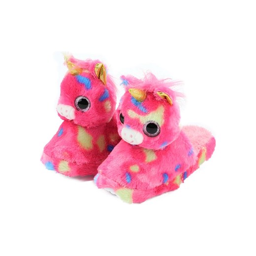 Toi-Toys Kapcie &quot;Unicorn&quot; w kolorze różowym ze sklepu Limango Polska w kategorii Kapcie dziecięce - zdjęcie 163676506