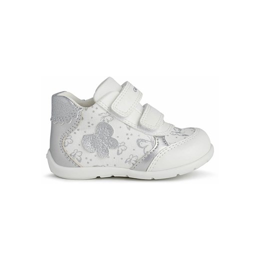 Geox Sneakersy "Elthan" w kolorze srebrno-białym Geox 25 promocyjna cena Limango Polska