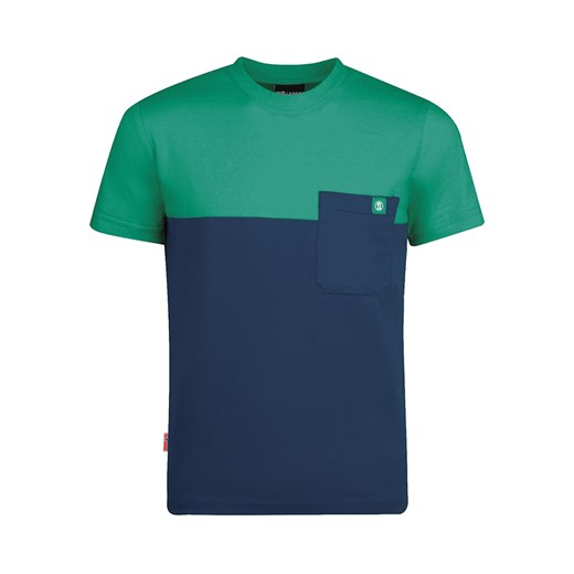Trollkids Koszulka funkcyjna &quot;Bergen&quot; w kolorze granatowo-zielonym ze sklepu Limango Polska w kategorii T-shirty chłopięce - zdjęcie 163681849