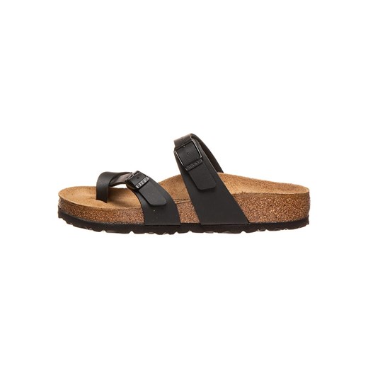 Birkenstock Japonki &quot;Mayari&quot; w kolorze czarnym 39 wyprzedaż Limango Polska