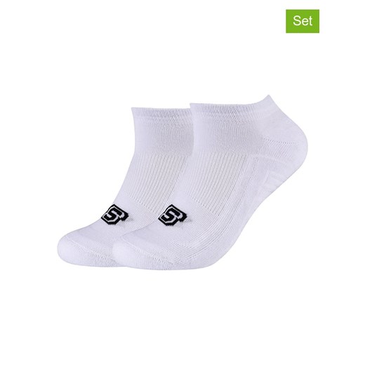 Skechers Skarpety (6 par) w kolorze białym Skechers 35-38 wyprzedaż Limango Polska