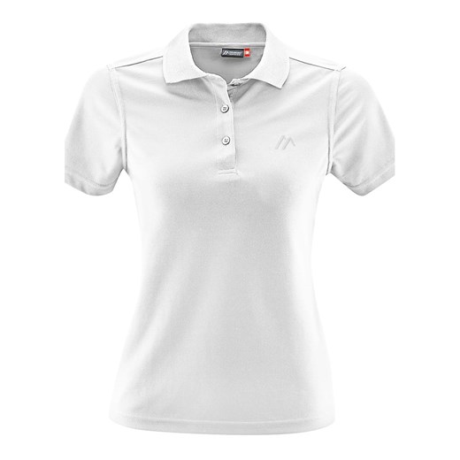 Maier Sports Funkcyjna koszulka polo w kolorze białym Maier Sports 46 okazyjna cena Limango Polska