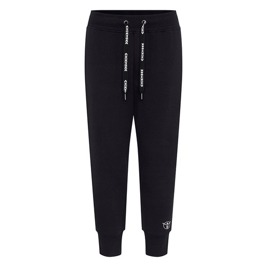 Chiemsee Spodnie dresowe &quot;Levu&quot; w kolorze czarnym ze sklepu Limango Polska w kategorii Spodnie damskie - zdjęcie 163687275