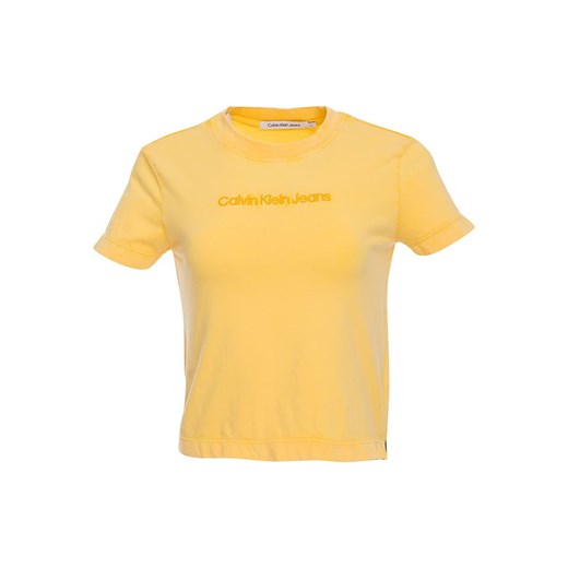 Calvin Klein Koszulka w kolorze żółtym Calvin Klein XL okazyjna cena Limango Polska