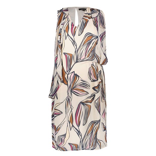 comma Sukienka w kolorze kremowym ze wzorem ze sklepu Limango Polska w kategorii Sukienki - zdjęcie 163692277