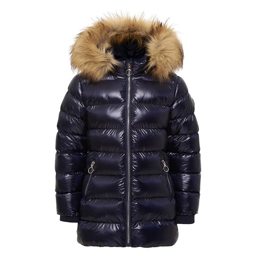 HULABALU Parka &quot;Kursk&quot; w kolorze granatowym ze sklepu Limango Polska w kategorii Płaszcze dziewczęce - zdjęcie 163694556
