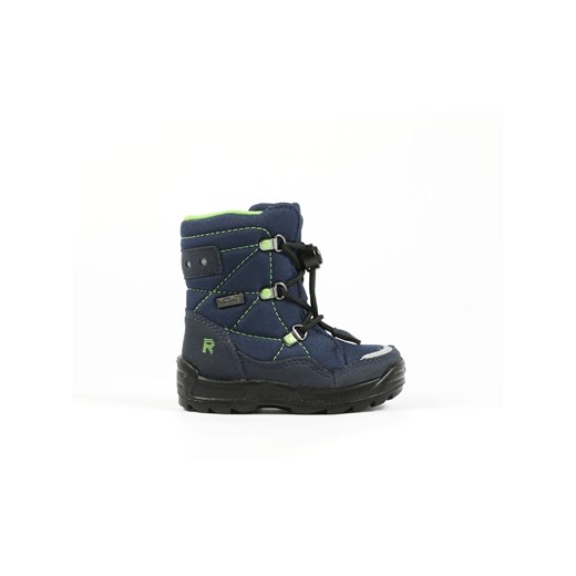 Richter Shoes Botki zimowe w kolorze granatowo-zielonym ze sklepu Limango Polska w kategorii Buty zimowe dziecięce - zdjęcie 163696146