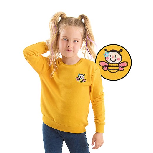 Denokids Bluza w kolorze żółtym ze sklepu Limango Polska w kategorii Bluzy dziewczęce - zdjęcie 163697945
