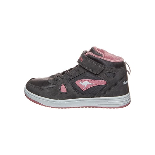 Kangaroos Sneakersy &quot;K-CP Kalley II EV&quot; w kolorze szaro-jasnoróżowym ze sklepu Limango Polska w kategorii Buty sportowe dziecięce - zdjęcie 163698885