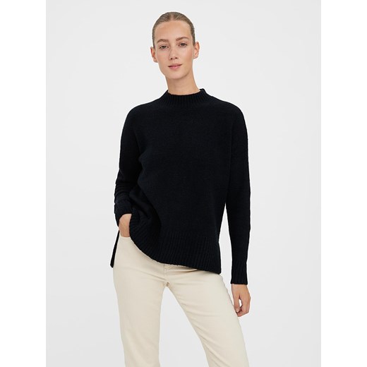 Vero Moda Sweter &quot;Lefile&quot; w kolorze czarnym ze sklepu Limango Polska w kategorii Swetry damskie - zdjęcie 163701805