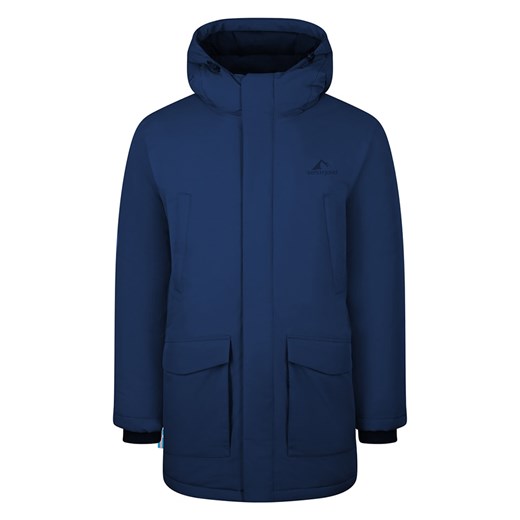 Westfjord Parka funkcyjna &quot;Krafla&quot; w kolorze granatowym ze sklepu Limango Polska w kategorii Kurtki męskie - zdjęcie 163702837