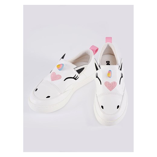 Denokids Slippersy w kolorze białym Denokids 30 Limango Polska okazja