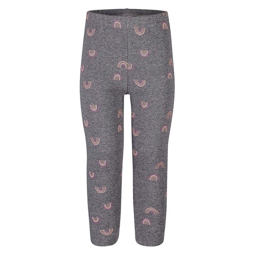 happy girls by Eisend Legginsy termiczne w kolorze szarym ze wzorem ze sklepu Limango Polska w kategorii Spodnie dziewczęce - zdjęcie 163705226