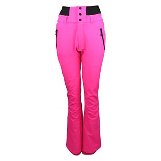 Peak Mountain Spodnie narciarskie &quot;Adora&quot; w kolorze różowym ze sklepu Limango Polska w kategorii Spodnie damskie - zdjęcie 163705698
