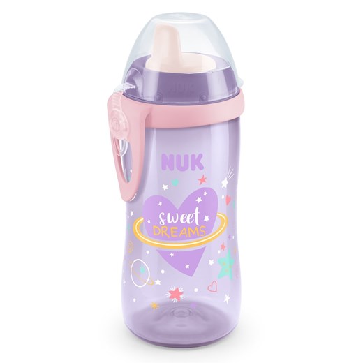 NUK Bidon &quot;Kiddy Cup&quot; w kolorze fioletowym - 300 ml ze sklepu Limango Polska w kategorii Bidony i butelki - zdjęcie 163707718
