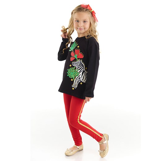 Denokids 2-częściowy zestaw "Zebra Girl" w kolorze czarno-czerwonym - id: 13341870 - marki Denokids - 163709169 Denokids 2-częściowy zestaw "Zebra Girl" w kolorze czarno-czerwonym ze sklepu Limango Polska w kategorii Komplety dziewczęce - zdjęcie 163709169
