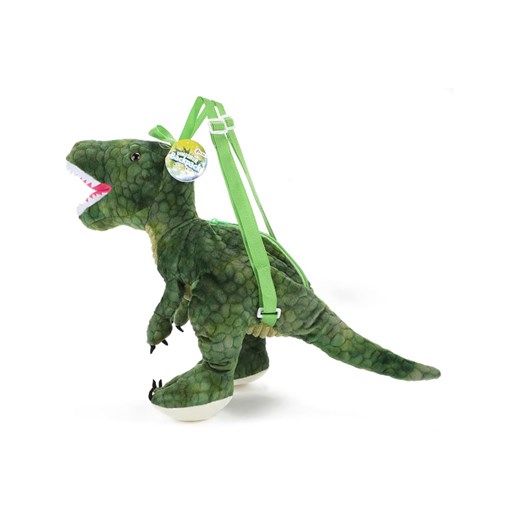Toi-Toys Pluszowy plecak &quot;Dinosaur&quot; w kolorze zielonym - wys. 50 cm ze sklepu Limango Polska w kategorii Plecaki dla dzieci - zdjęcie 163711816