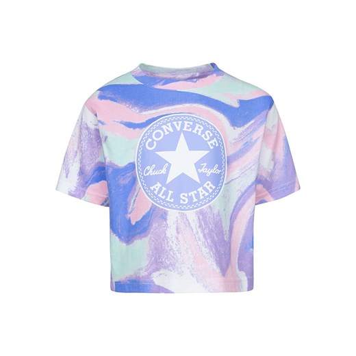 Converse Koszulka w kolorze lawendowo-jasnoróżowym ze sklepu Limango Polska w kategorii Bluzki dziewczęce - zdjęcie 163715089