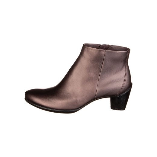 Ecco Skórzane botki w kolorze miedzianym ze sklepu Limango Polska w kategorii Botki - zdjęcie 163715187