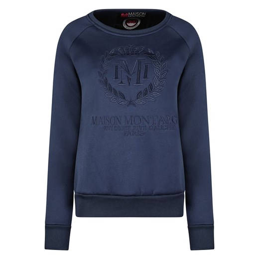 Maison Montaigne Bluza &quot;Fimosai&quot; w kolorze granatowym ze sklepu Limango Polska w kategorii Bluzy damskie - zdjęcie 163717088