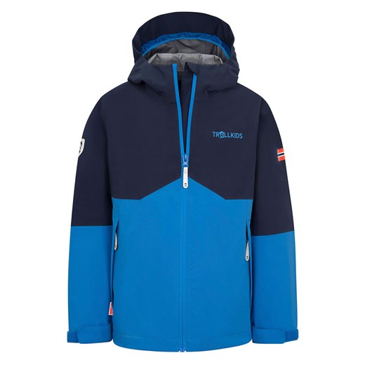 Trollkids Kurtka funkcyjna &quot;Gjende&quot; w kolorze niebiesko-granatowym ze sklepu Limango Polska w kategorii Kurtki chłopięce - zdjęcie 163719459