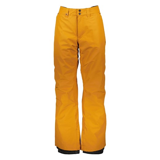Quiksilver Spodnie narciarskie w kolorze musztardowym ze sklepu Limango Polska w kategorii Spodnie męskie - zdjęcie 163720738
