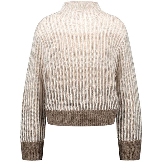 TAIFUN Sweter w kolorze kremowo-beżowym ze sklepu Limango Polska w kategorii Swetry damskie - zdjęcie 163722886